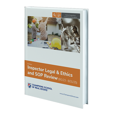 Book Cover - Inspector Legal & Ethics and SOP Review