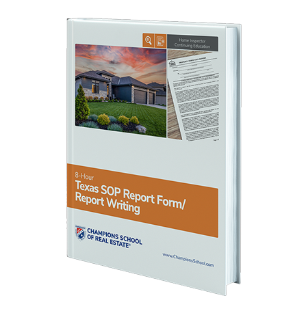 Book Cover - Texas SOP Report Form / Report Writing