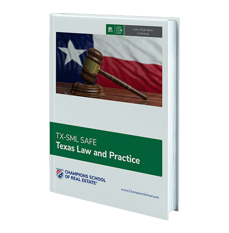 Book Cover - 3-Hour TX SML SAFE: Texas Law and Practice