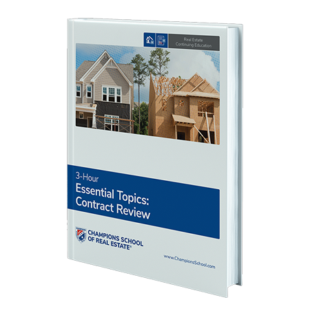 Book Cover - Essential Topics: 3-Hour Contract Review